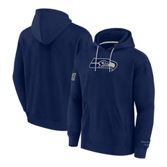 Seattle Seahawks Elements Pace Pullover Hoodie - College Navy Hoodies