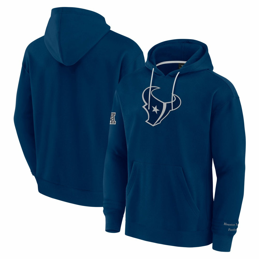 Houston Texans Elements Pace Pullover Hoodie - Navy Hoodies