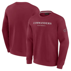 Washington Commanders Unisex Elements Unlimited Fleece Pullover Sweatshirt - Burgundy Pullover