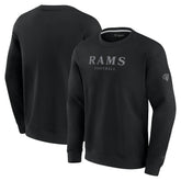 Los Angeles Rams Unisex Elements Unlimited Fleece Pullover Sweatshirt - Black Pullover