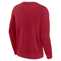 San Francisco 49ers Unisex Elements Unlimited Fleece Pullover Sweatshirt - Scarlet Pullover