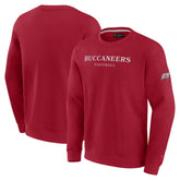 Tampa Bay Buccaneers Unisex Elements Unlimited Fleece Pullover Sweatshirt - Red Pullover