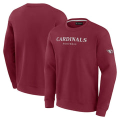 Arizona Cardinals Unisex Elements Unlimited Fleece Pullover Sweatshirt - Cardinal Pullover