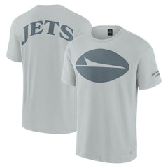 New York Jets Unisex Elements Iconic T-Shirt - Gray T-shirts