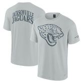 Jacksonville Jaguars Unisex Elements Iconic T-Shirt - Gray T-shirts