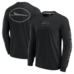 New York Jets Unisex Elements Strive Long Sleeve T-Shirt - Black T-shirts