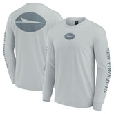 New York Jets Unisex Elements Strive Long Sleeve T-Shirt - Gray T-shirts