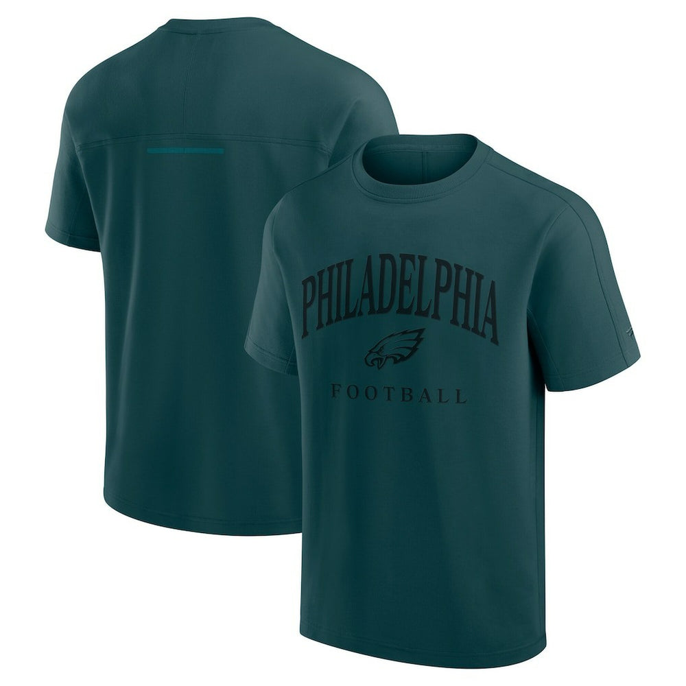 Philadelphia Eagles Unisex Elements Flex Tri-Blend T-Shirt - Midnight Green T-shirts