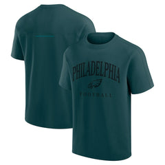 Philadelphia Eagles Unisex Elements Flex Tri-Blend T-Shirt - Midnight Green T-shirts