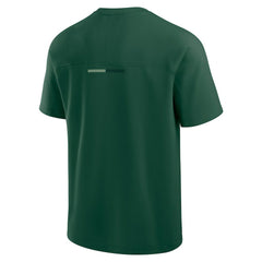 Green Bay Packers Unisex Elements Flex Tri-Blend T-Shirt - Green T-shirts