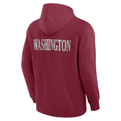 Washington Commanders Elements Blaze Tri-Blend Long Sleeve Hoodie T-Shirt - Burgundy Hoodies