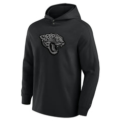 Jacksonville Jaguars Elements Blaze Tri-Blend Long Sleeve Hoodie T-Shirt - Black Hoodies