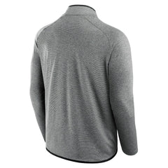 Miami Dolphins Unisex Front Office Performance Primary Quarter-Zip Jacket - Charcoal Jackets