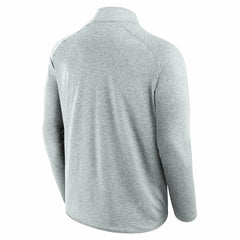 Detroit Lions Unisex Front Office Performance Primary Quarter-Zip Jacket - Gray Jackets