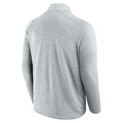 Cleveland Browns Unisex Front Office Performance Primary Quarter-Zip Jacket - Gray Jackets
