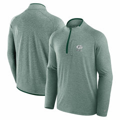 Green Bay Packers Unisex Front Office Performance Primary Quarter-Zip Jacket - Green Jackets