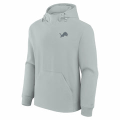 Detroit Lions Unisex Front Office Tonal Tri-Blend Pullover Hoodie - Gray Hoodies