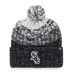 Chicago White Sox '47 Cascade Cuffed Knit Hat with Pom - Black Hats