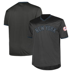 New York Yankees Profile Big & Tall Pop Fashion Jersey - Charcoal Jerseys