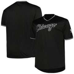 Chicago White Sox Profile Big & Tall Pop Fashion Jersey - Black Jerseys
