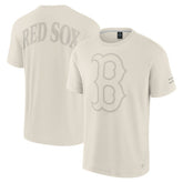 Boston Red Sox Fanatics Elements Iconic T-Shirt - Cream T-shirts