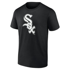 Chicago White Sox Monochrome Personalized Name & Number T-Shirt - Black T-shirts