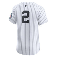 Derek Jeter New York Yankees Nike Home 2020 Hall of Fame Induction Patch Elite Player Jersey - White Jerseys
