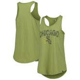 Chicago White Sox New Era Women's Armed Forces Day Tank Top - Olive Tanks