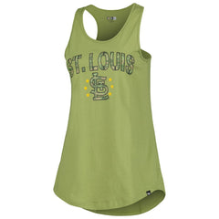 St. Louis Cardinals New Era Women's Armed Forces Day Tank Top - Olive Tanks