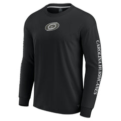 Carolina Hurricanes Fanatics Elements Strive Long Sleeve T-Shirt - Black | US 201058892