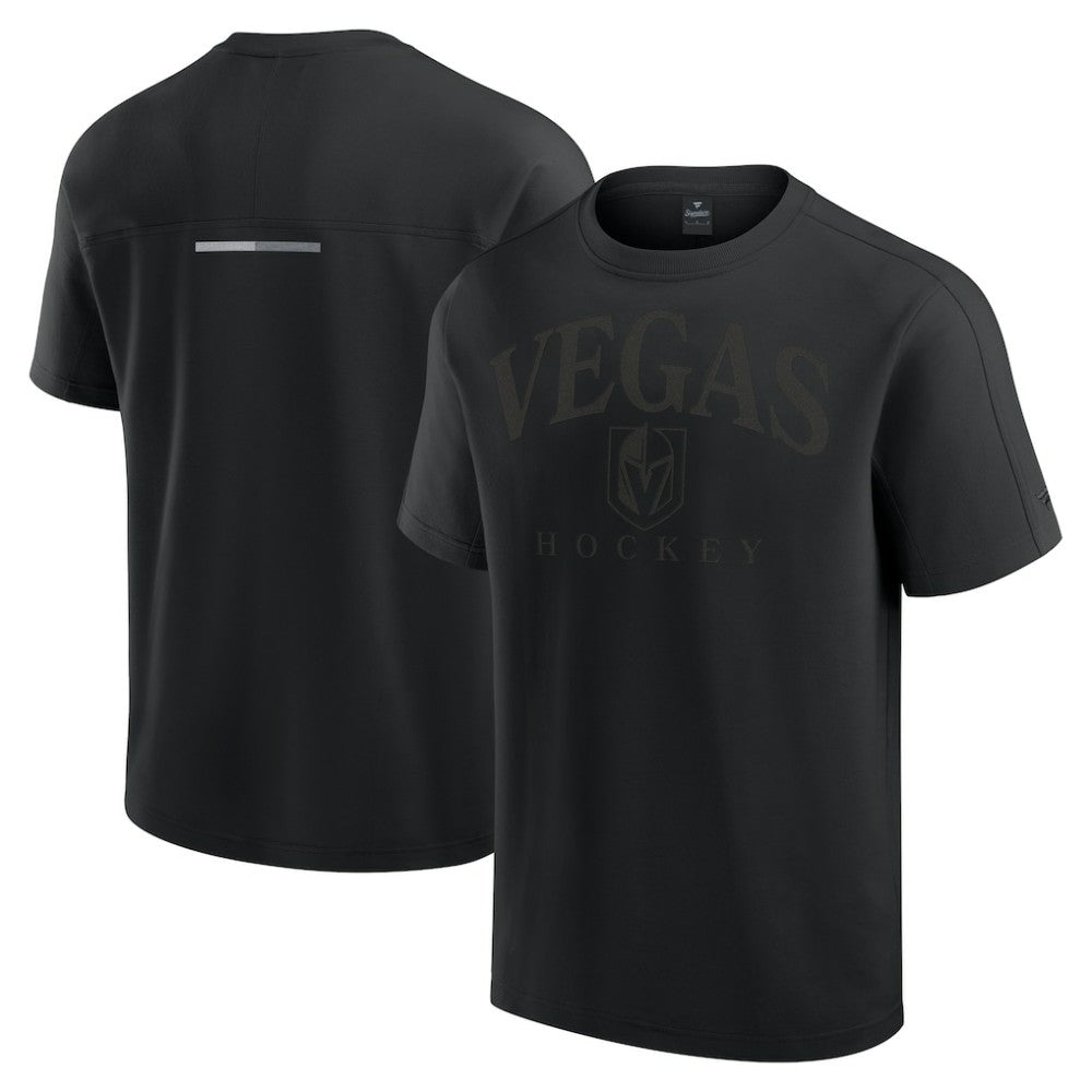 Vegas Golden Knights Fanatics Elements Flex Tri-Blend T-Shirt - Black | US 201058957