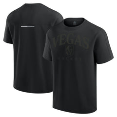 Vegas Golden Knights Fanatics Elements Flex Tri-Blend T-Shirt - Black | US 201058957