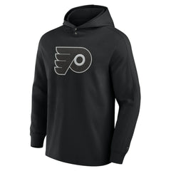 Philadelphia Flyers Fanatics Elements Blaze Tri-Blend Long Sleeve Hoodie T-Shirt - Black | US 201059002