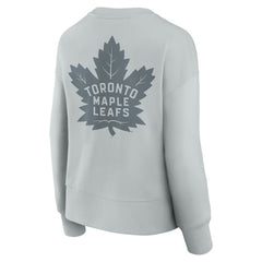 Toronto Maple Leafs Fanatics Women's Elements Flow Pullover Sweatshirt - Gray | US 201059076