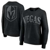 Vegas Golden Knights Fanatics Women's Elements Flow Pullover Sweatshirt - Black | US 201059079