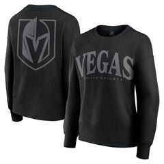 Vegas Golden Knights Fanatics Women's Elements Flow Pullover Sweatshirt - Black | US 201059079