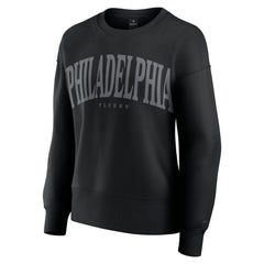 Philadelphia Flyers Fanatics Women's Elements Flow Pullover Sweatshirt - Black | US 201059089