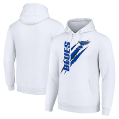 St. Louis Blues Starter Color Scratch Fleece Pullover Hoodie - White | US 201059182