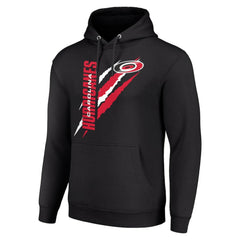 Carolina Hurricanes Starter Color Scratch Fleece Pullover Hoodie - Black | US 201059189