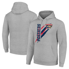 Florida Panthers Starter Color Scratch Fleece Pullover Hoodie - Heather Gray | US 201059240