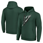 Dallas Stars Starter Color Scratch Fleece Pullover Hoodie - Green | US 201059268