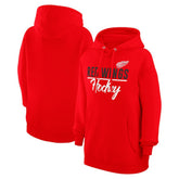 Detroit Red Wings G-III 4Her by Carl Banks Women's Team Fleece Pullover Hoodie - Red | US 201059305