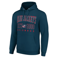 Columbus Blue Jackets Starter Graphic Pullover Hoodie - Navy | US 201059336
