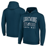 Tampa Bay Lightning Starter Graphic Pullover Hoodie - Navy | US 201059339