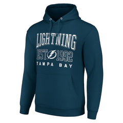 Tampa Bay Lightning Starter Graphic Pullover Hoodie - Navy | US 201059339