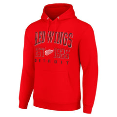 Detroit Red Wings Starter Retro Graphic Pullover Hoodie - Red | US 201059344