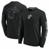 Miami Heat Elements Strive Long Sleeve T-Shirt Black - Fanatics