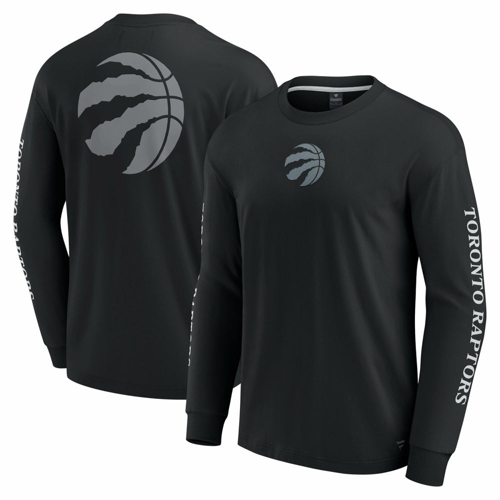 Toronto Raptors Elements Strive Long Sleeve T-Shirt Black - Fanatics