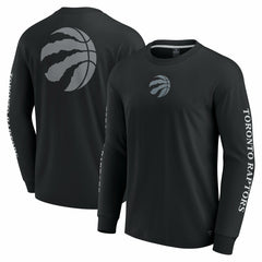 Toronto Raptors Elements Strive Long Sleeve T-Shirt Black - Fanatics