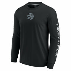 Toronto Raptors Elements Strive Long Sleeve T-Shirt Black - Fanatics